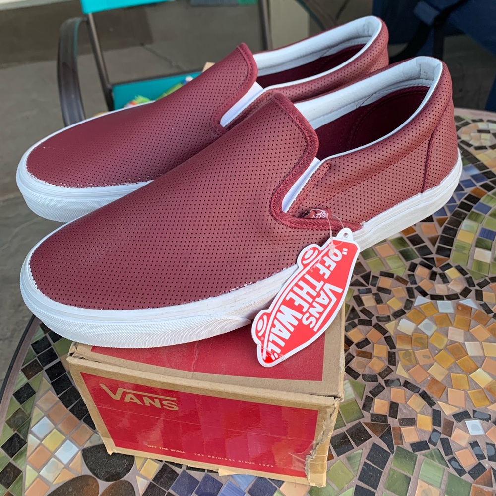 Vans slip ons